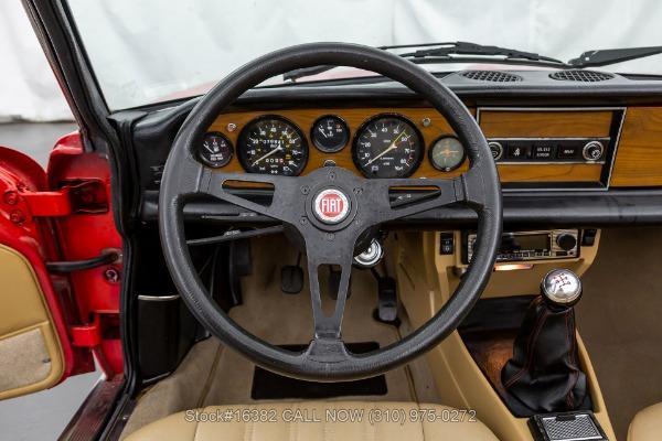 Photo of 1981 Cherry Red FIAT Spider 2000