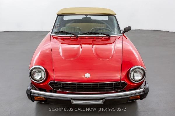 Photo of 1981 Cherry Red FIAT Spider 2000