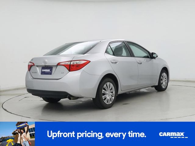 Photo of 2016 Silver Toyota Corolla