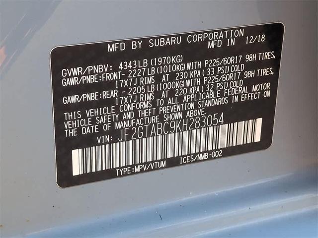 Photo of 2019 Cool Gray Khaki Subaru Crosstrek