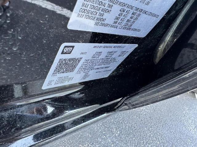 Photo of 2021 Black Chevrolet Silverado 1500