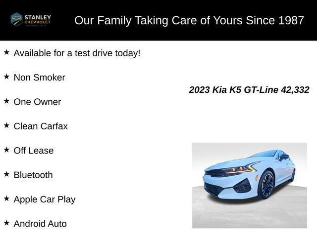 Photo of 2023 Glacial White Pearl Kia K5