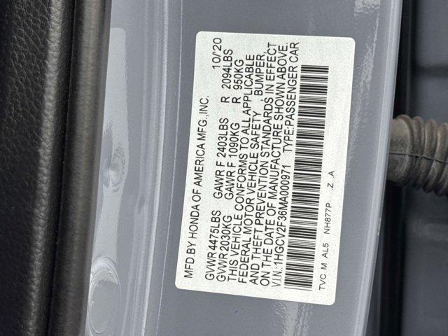 Photo of 2021 Gray Honda Accord