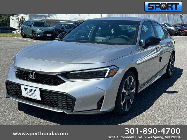 Photo of 2026 Solar Silver Metallic Honda Civic Hybrid
