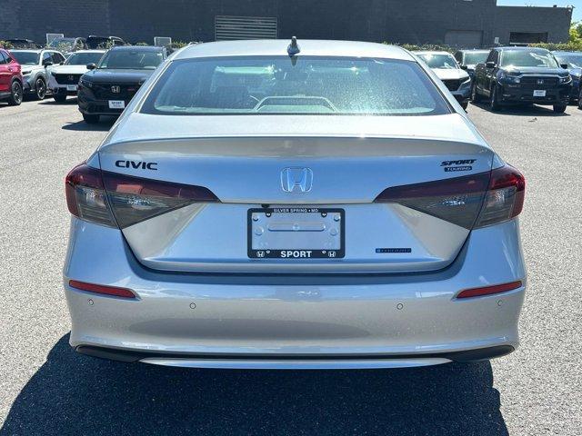 Photo of 2026 Solar Silver Metallic Honda Civic Hybrid