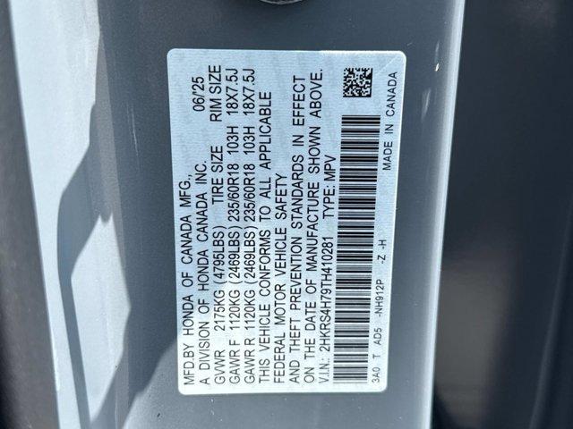 Photo of 2026 Urban Gray Pearl Honda CR-V