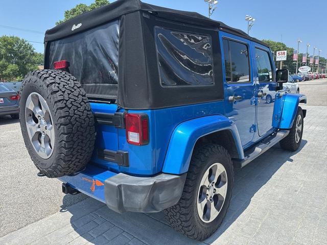 Photo of 2016 Hydro Blue Pearl Coat Jeep Wrangler Unlimited