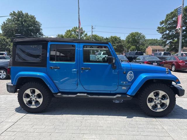 Photo of 2016 Hydro Blue Pearl Coat Jeep Wrangler Unlimited