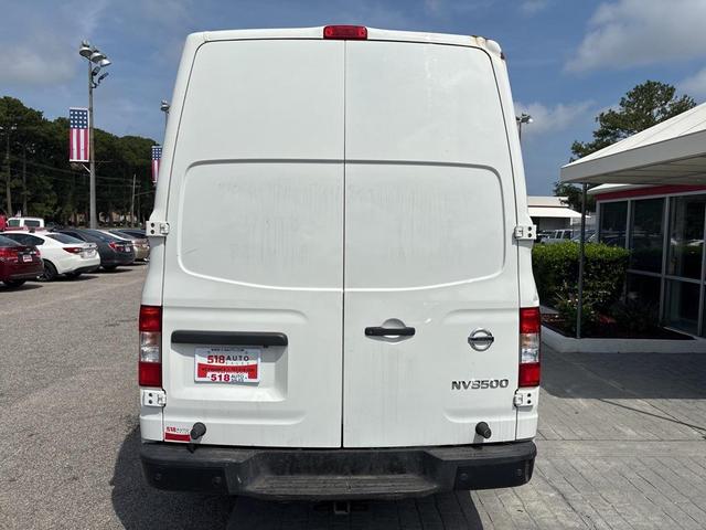 Photo of 2021 Glacier White Nissan NV Cargo NV3500 HD