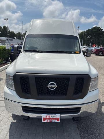Photo of 2021 Glacier White Nissan NV Cargo NV3500 HD