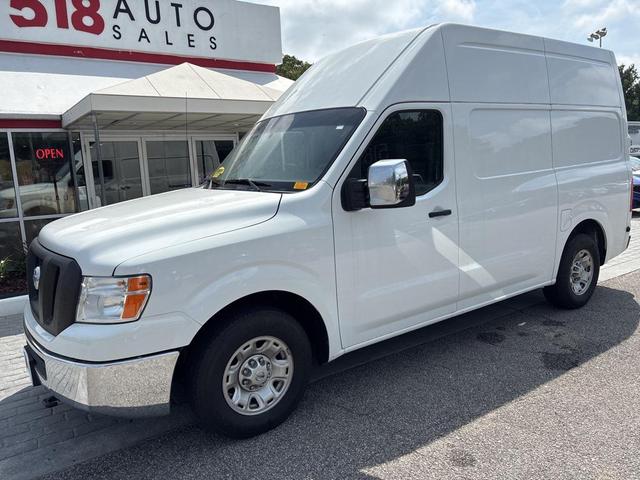 Photo of 2021 Glacier White Nissan NV Cargo NV3500 HD
