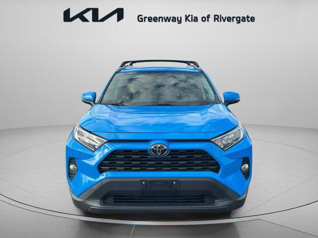Photo of 2019 Blue Flame Toyota RAV4