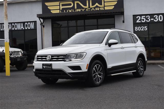 Photo of 2019 Pure White Volkswagen Tiguan