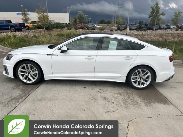 Photo of 2024 Arkona White Audi A5 Sportback