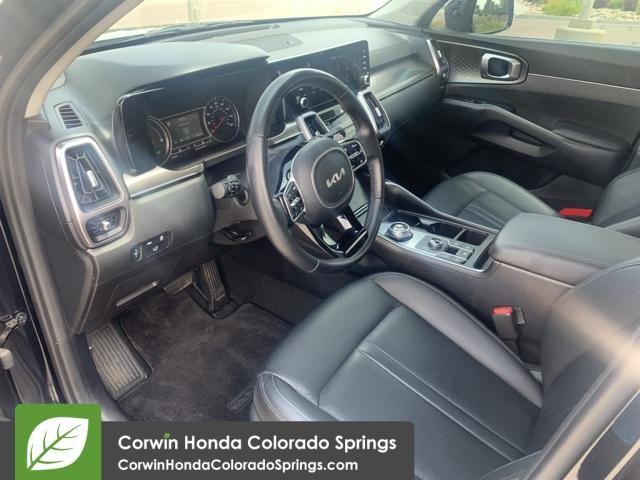 Photo of 2023 Gravity Blue Kia Sorento Hybrid