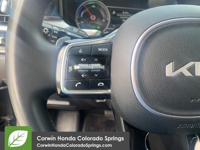 Photo of 2023 Gravity Blue Kia Sorento Hybrid