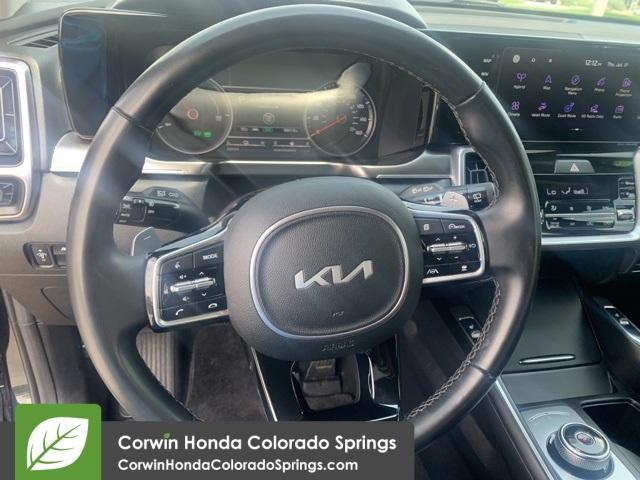 Photo of 2023 Gravity Blue Kia Sorento Hybrid