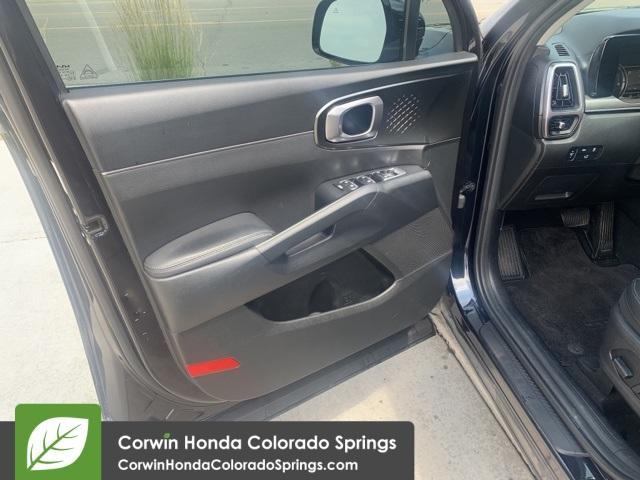 Photo of 2023 Gravity Blue Kia Sorento Hybrid