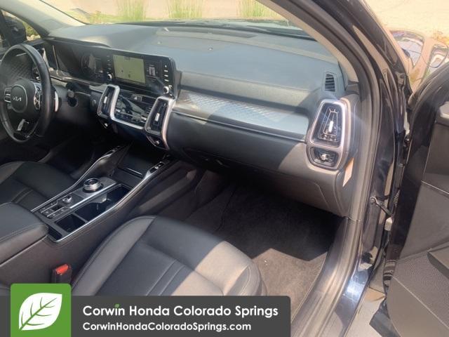 Photo of 2023 Gravity Blue Kia Sorento Hybrid