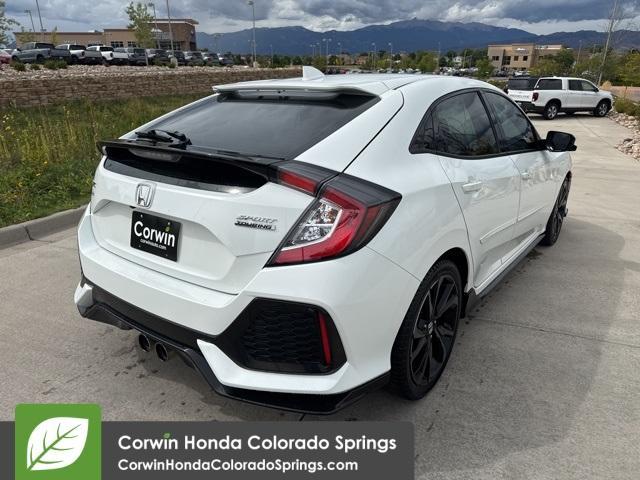 Photo of 2019 Platinum White Pearl Honda Civic