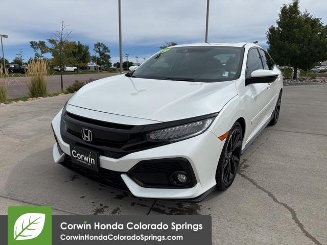 Photo of 2019 Platinum White Pearl Honda Civic