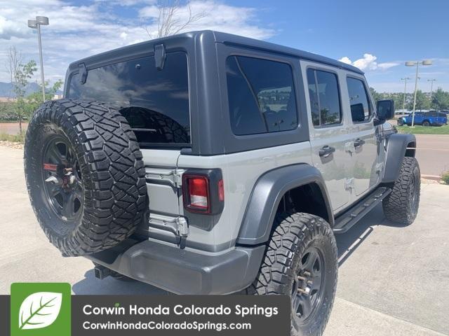 Photo of 2018 Sting Gray Clearcoat Jeep Wrangler Unlimited