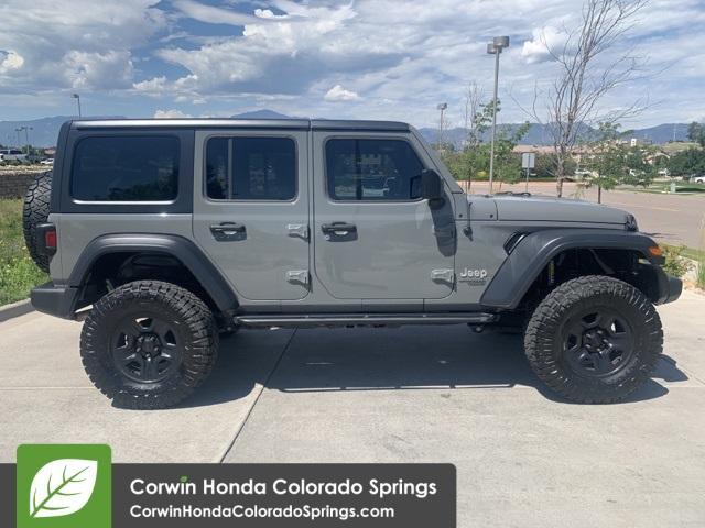 Photo of 2018 Sting Gray Clearcoat Jeep Wrangler Unlimited