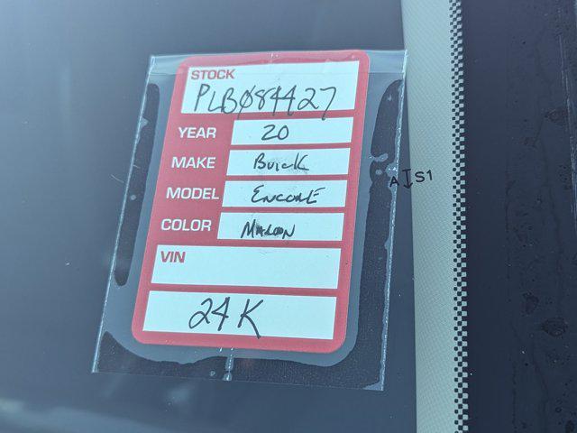 Photo of 2020 Black Currant Metallic Buick Encore GX