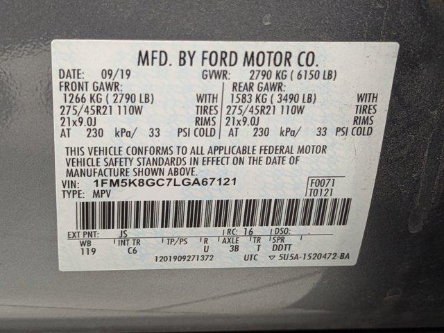 Photo of 2020 Iconic Silver Metallic Ford Explorer
