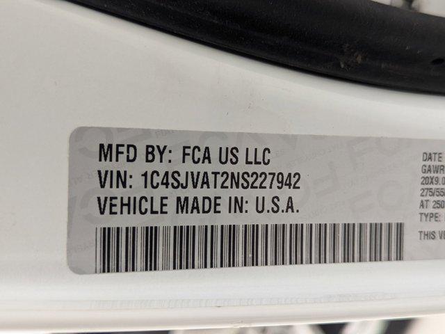 Photo of 2022 Bright White Clearcoat Jeep Wagoneer