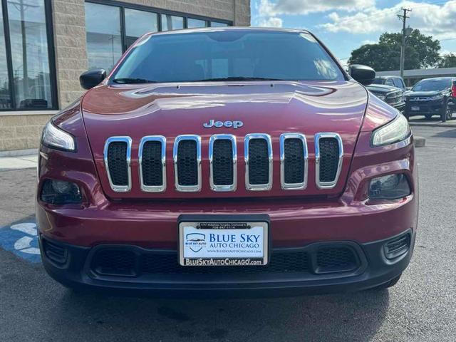 Photo of 2017 Deep Cherry Red Crystal Pearlcoat Jeep Cherokee