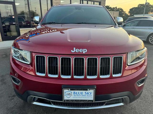 Photo of 2015 Deep Cherry Red Crystal Pearlcoat Jeep Grand Cherokee