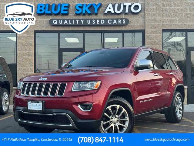 Photo of 2015 Deep Cherry Red Crystal Pearlcoat Jeep Grand Cherokee