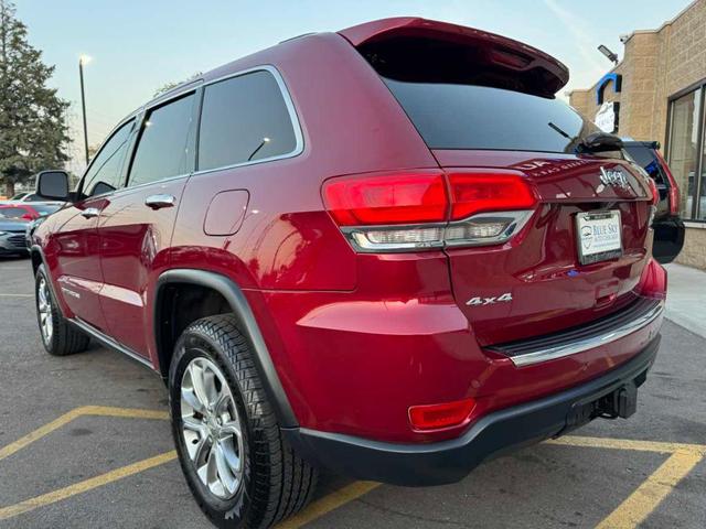 Photo of 2015 Deep Cherry Red Crystal Pearlcoat Jeep Grand Cherokee