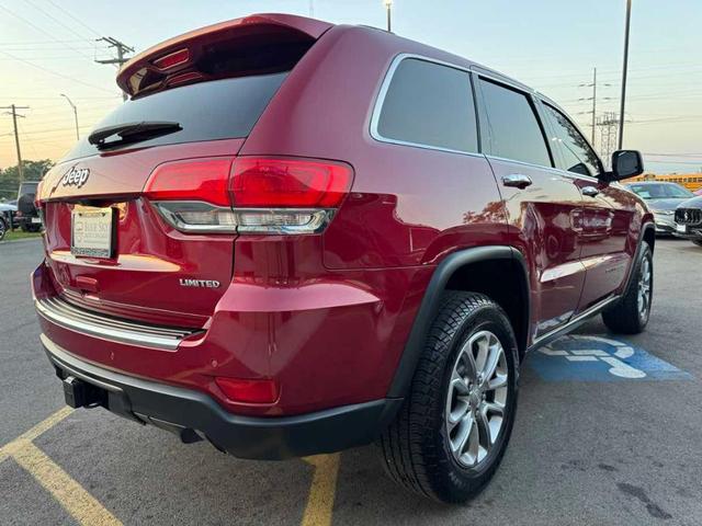 Photo of 2015 Deep Cherry Red Crystal Pearlcoat Jeep Grand Cherokee