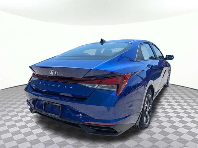 Photo of 2023 Intense Blue Hyundai ELANTRA