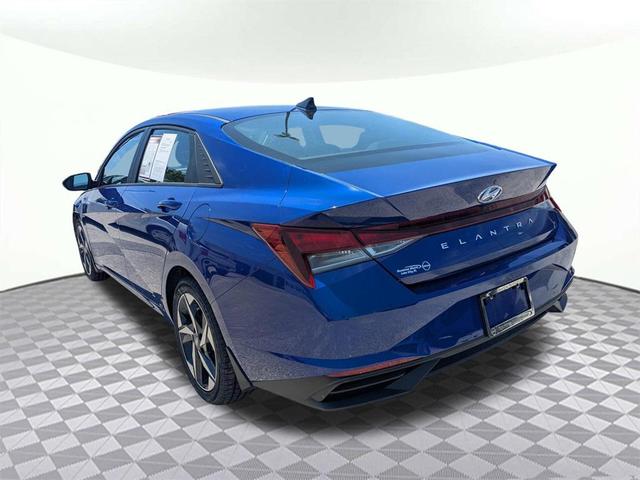 Photo of 2023 Intense Blue Hyundai ELANTRA