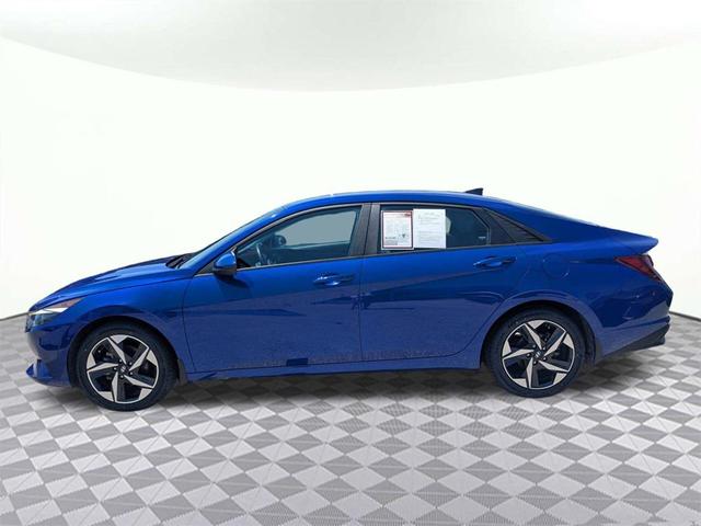 Photo of 2023 Intense Blue Hyundai ELANTRA