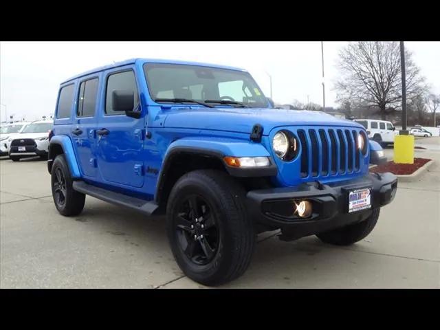 Photo of 2021 Hydro Blue Pearlcoat Jeep Wrangler Unlimited