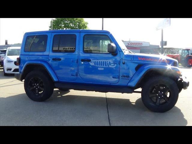 Photo of 2021 Hydro Blue Pearlcoat Jeep Wrangler Unlimited