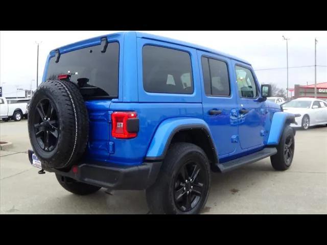 Photo of 2021 Hydro Blue Pearlcoat Jeep Wrangler Unlimited