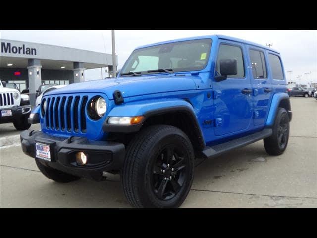 Photo of 2021 Hydro Blue Pearlcoat Jeep Wrangler Unlimited