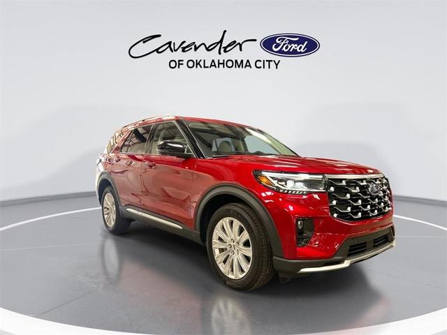 Photo of 2025 Rapid Red Metallic Tinted Clearcoat Ford Explorer