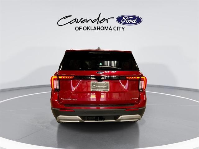 Photo of 2025 Rapid Red Metallic Tinted Clearcoat Ford Explorer