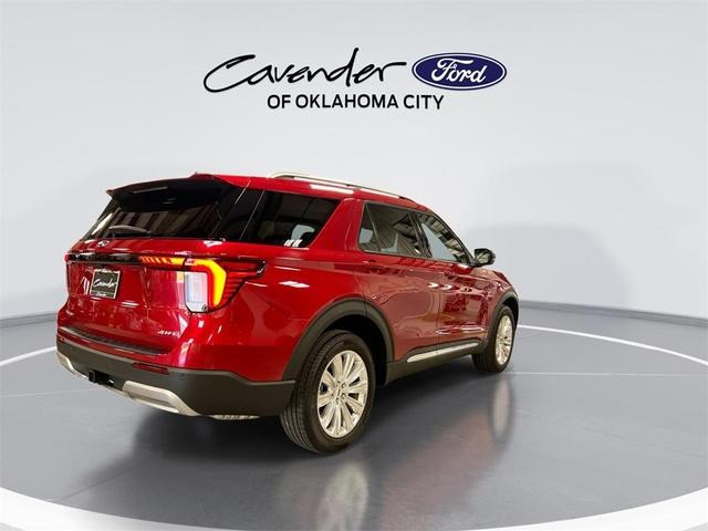 Photo of 2025 Rapid Red Metallic Tinted Clearcoat Ford Explorer