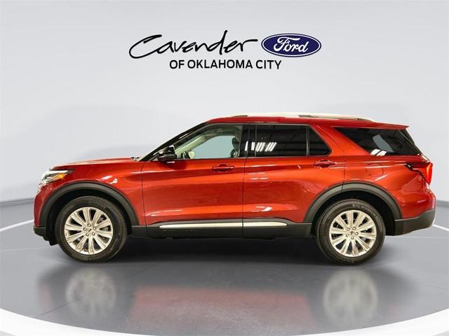Photo of 2025 Rapid Red Metallic Tinted Clearcoat Ford Explorer