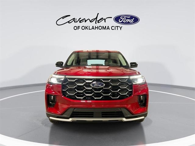 Photo of 2025 Rapid Red Metallic Tinted Clearcoat Ford Explorer