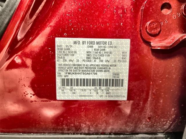 Photo of 2025 Rapid Red Metallic Tinted Clearcoat Ford Explorer