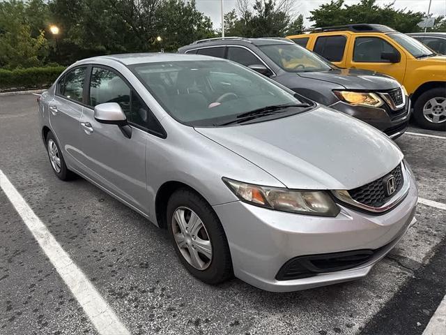 Photo of 2013 Alabaster Silver Metallic Honda Civic