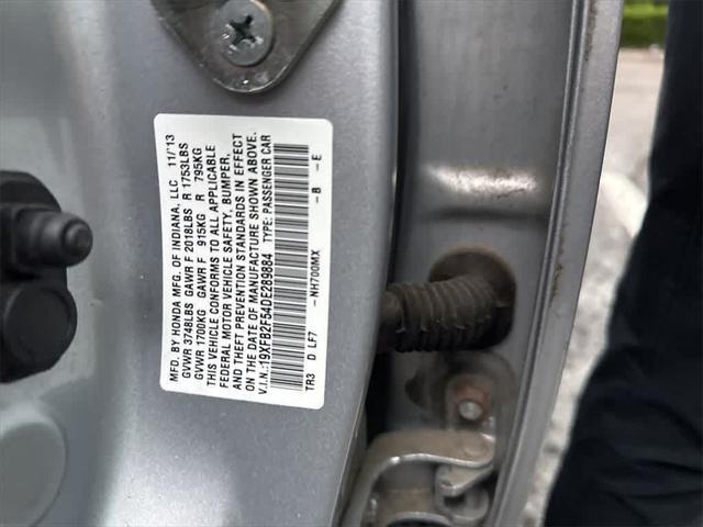 Photo of 2013 Alabaster Silver Metallic Honda Civic